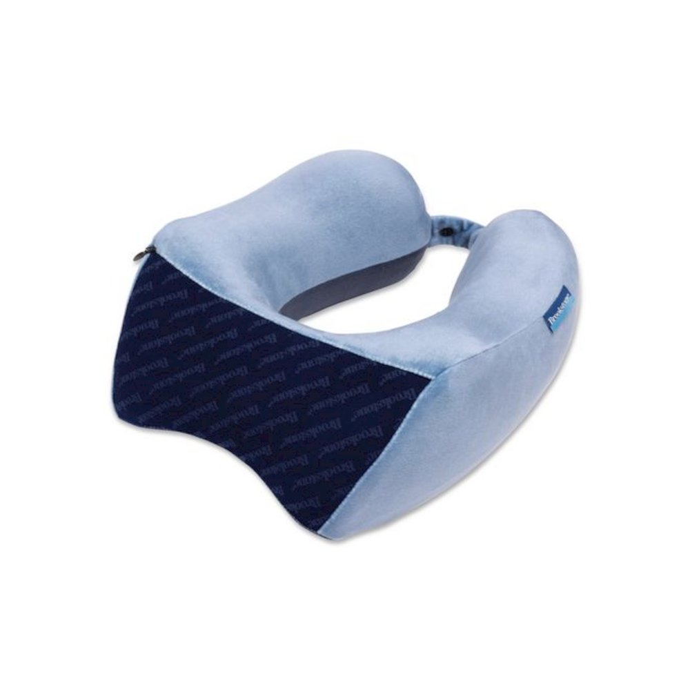 Flex Curve Neck Pillow, One Size Fits Most, Blue. Picture 4