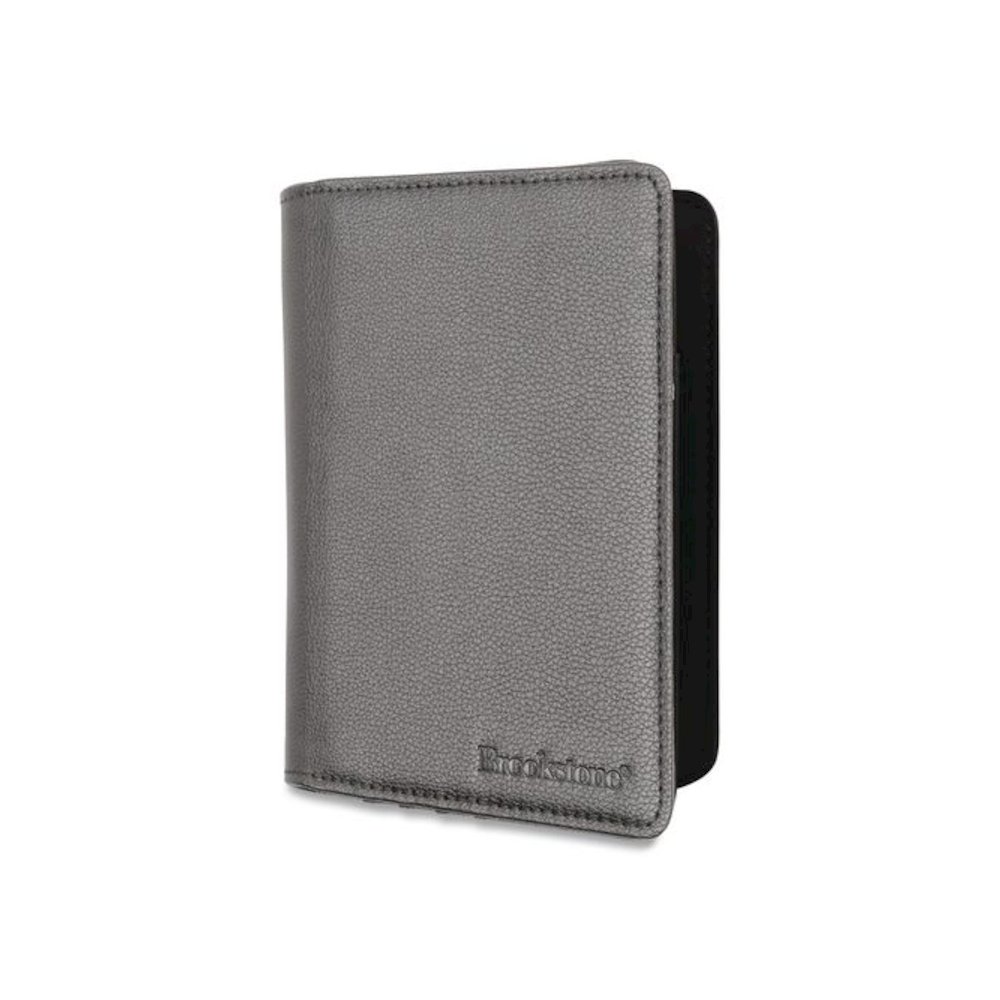 RFID Passport Holder, Polyurethane, Dark Gray. Picture 4