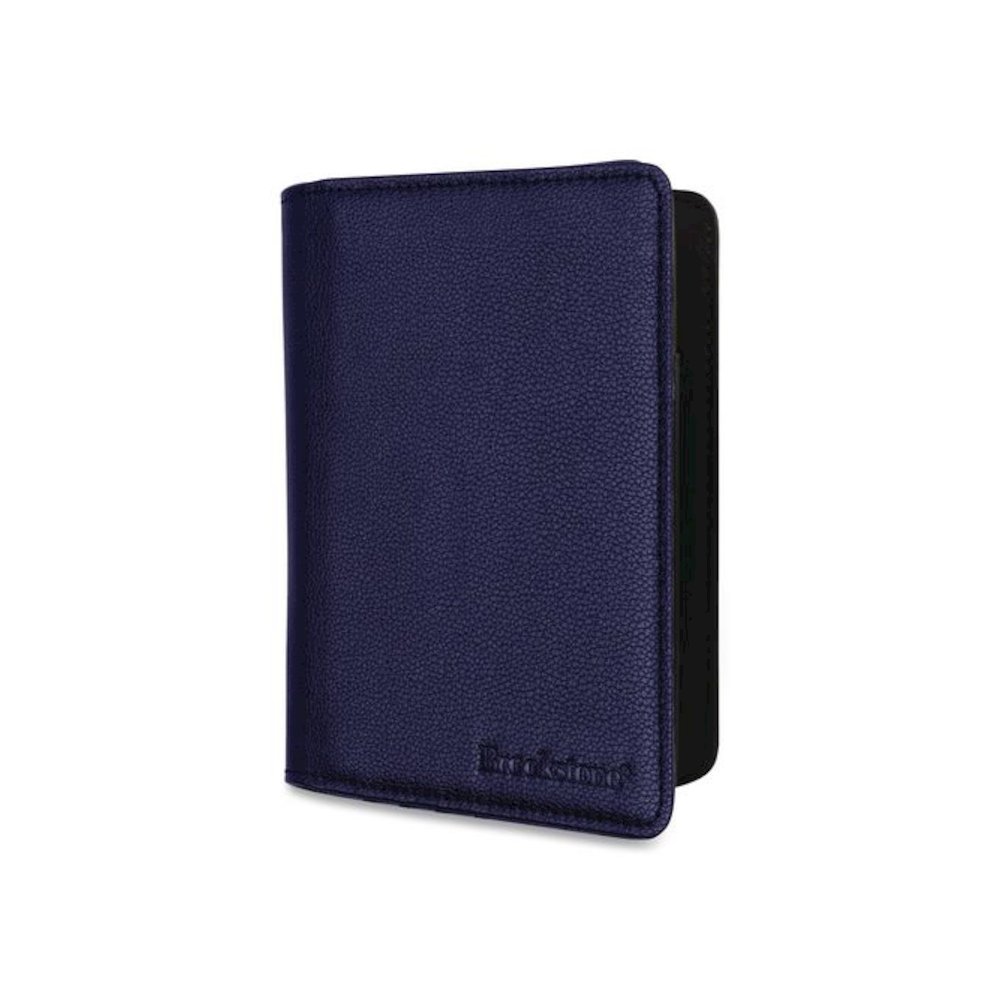 RFID Passport Holder, Polyurethane, Blue. Picture 4