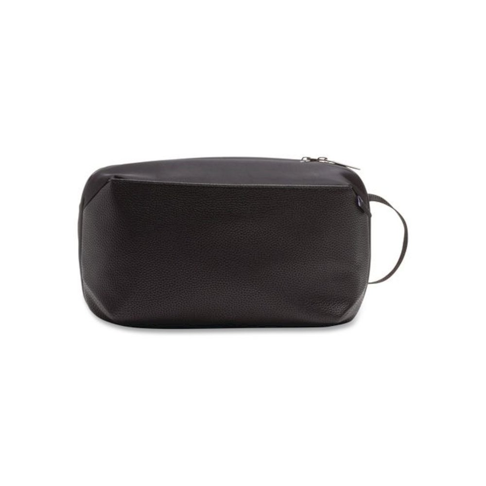 Polyester Toiletry Bag, 10.5 x 4.5 x 6.75, Black. Picture 1