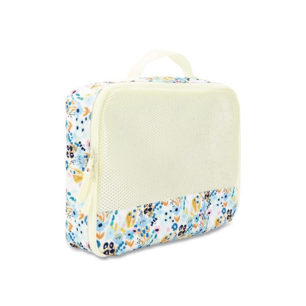 Floral Print Four-Piece Packing Cube Set, Assorted Sizes. Picture 6