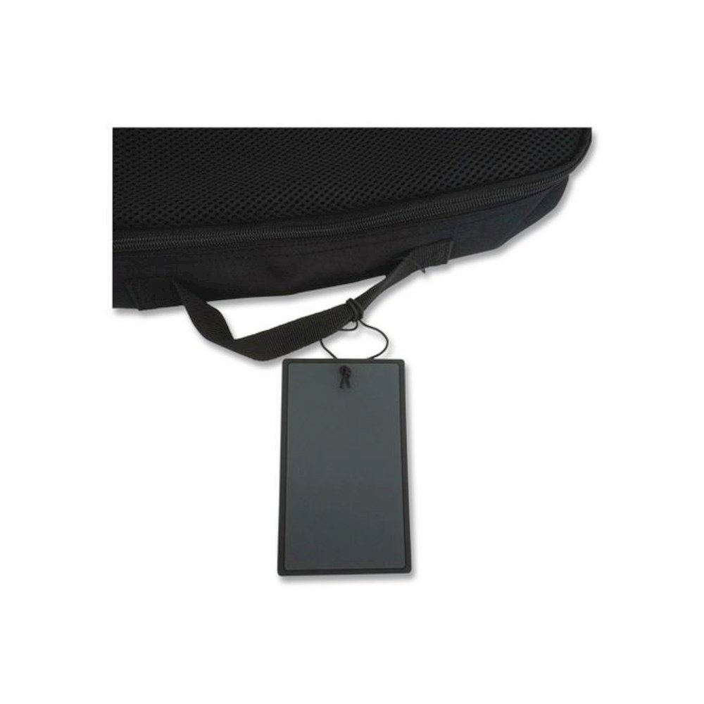 Four-Piece Packing Cube Set, Assorted Sizes, Black. Picture 2