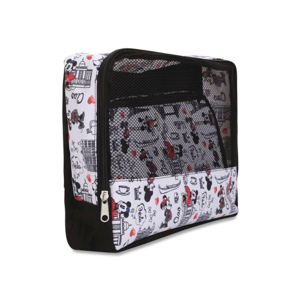 Minie and Mickey Mouse Four-Piece Packing Cube Set, Assorted Sizes. Picture 2