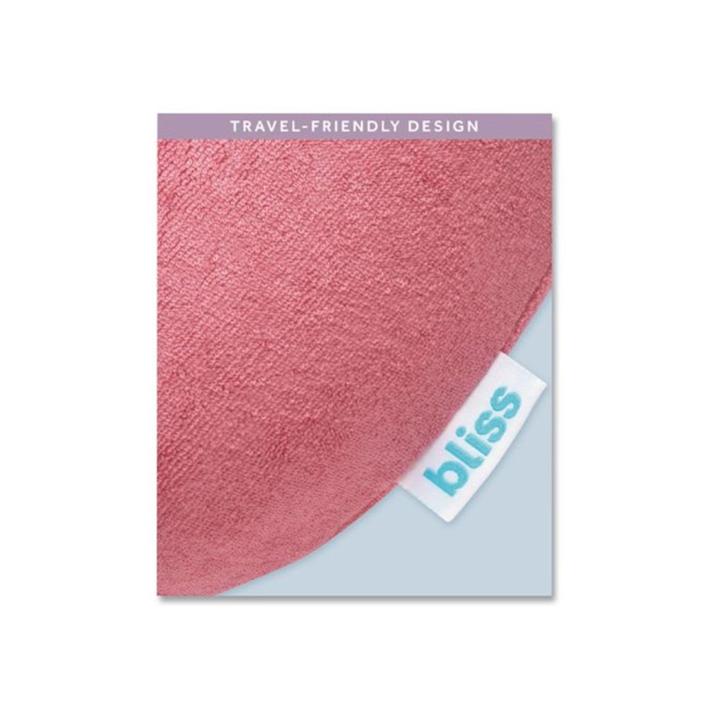 Terry Cloth Neck Pillow, Red. Picture 7