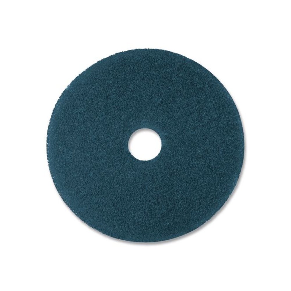 Low-Speed High Productivity Floor Pads 5300, 20" Diameter, Blue, 5/Carton. Picture 2