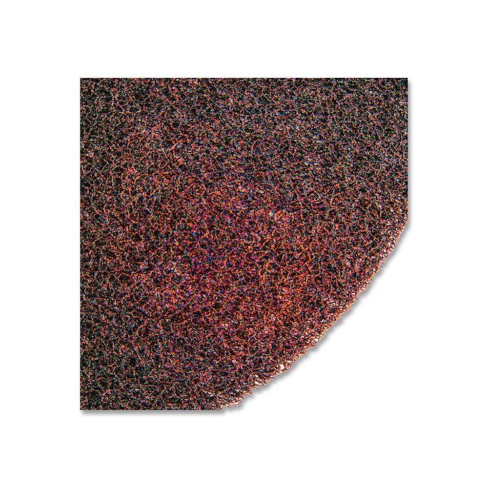 Low-Speed Buffer Floor Pads 5100, 12" Diameter, Red, 5/Carton. Picture 4
