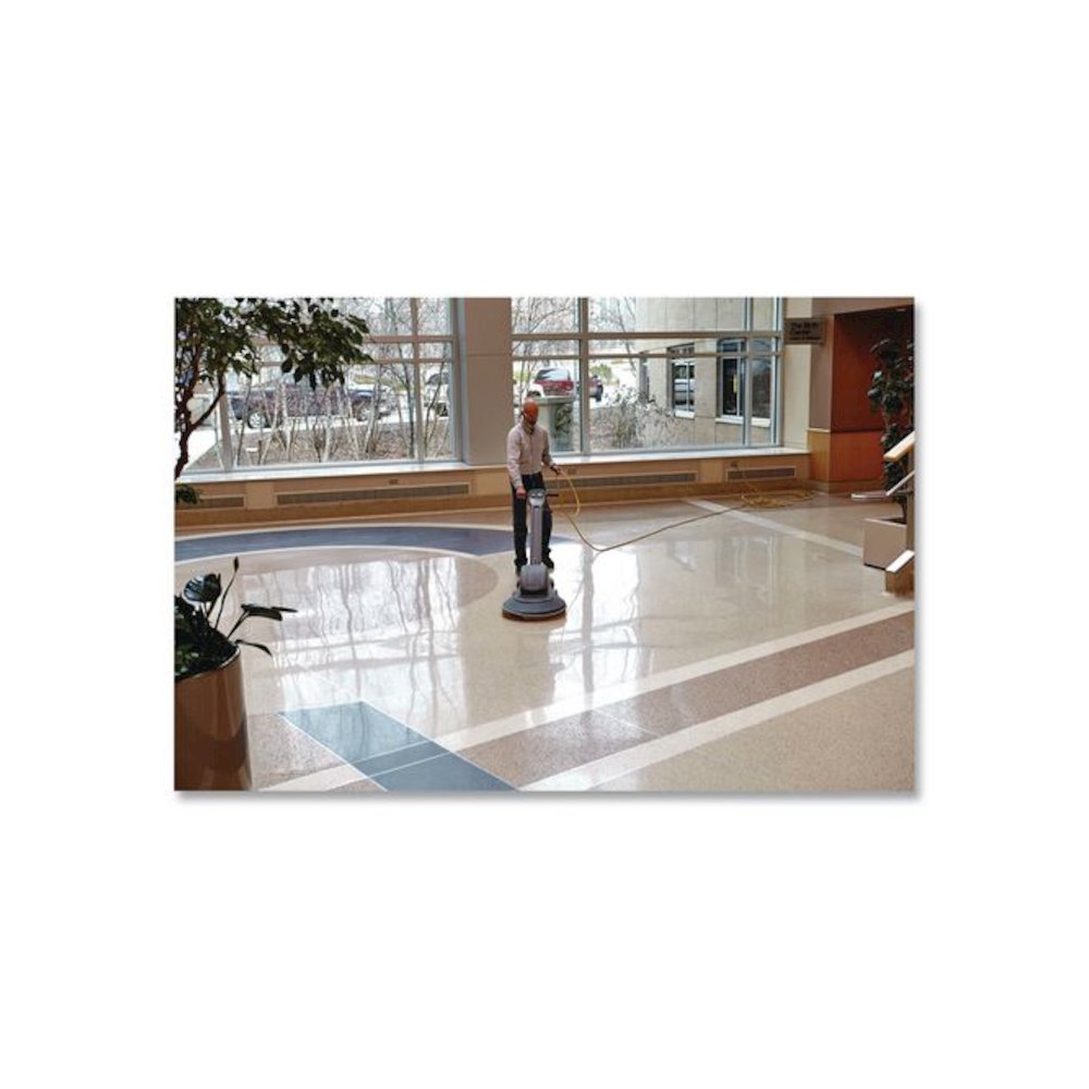 Low-Speed Buffer Floor Pads 5100, 12" Diameter, Red, 5/Carton. Picture 7