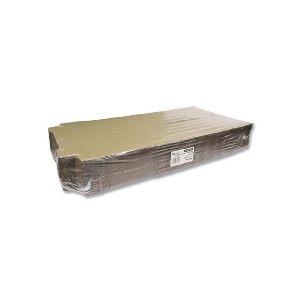 Corrugated Pizza Box, 14 x 14 x 2, Kraft, Cardboard, 50/Carton. Picture 4