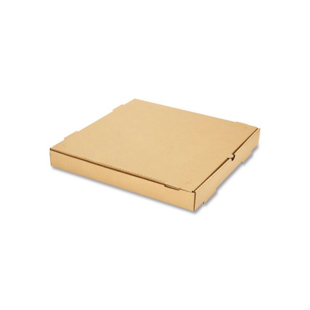 Corrugated Pizza Box, 16 x 16 x 2, Kraft, Cardboard, 50/Carton. Picture 2