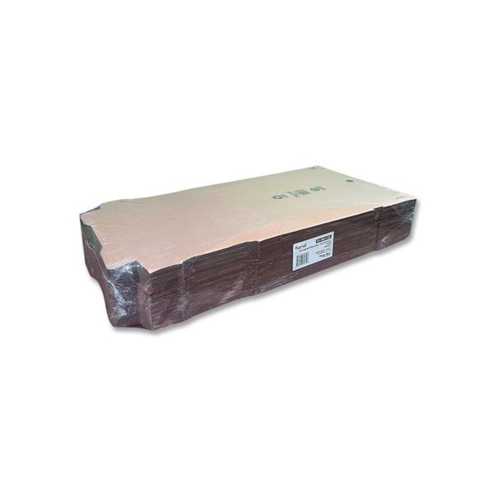 Corrugated Pizza Box, 12 x 12 x 2, Kraft, Cardboard, 50/Carton. Picture 4