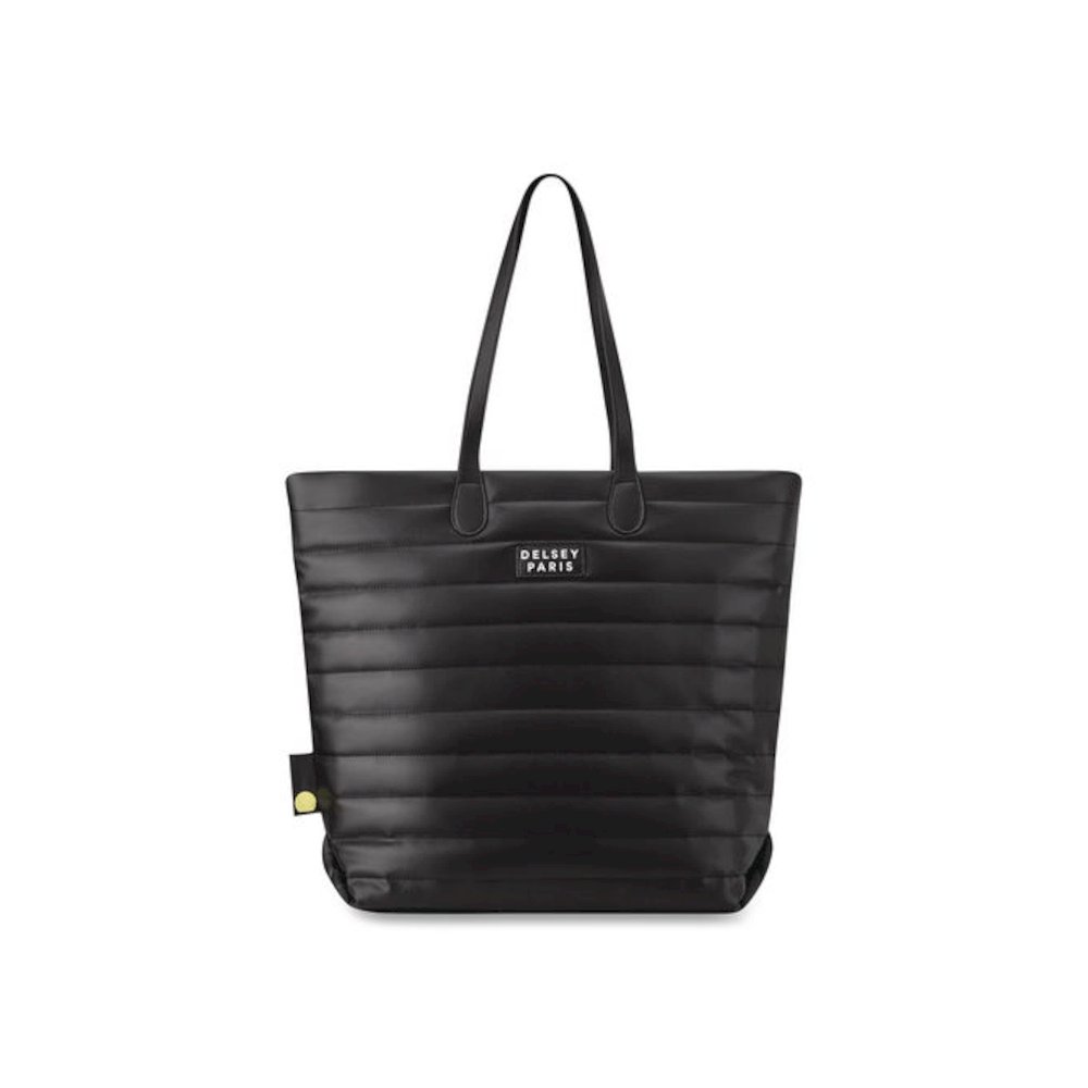 Cruise 3.0 Softside Tote Travel Bag with Laptop Pocket, 14" Laptop Compartment, 15.25" x 7" x 18.25", Black. Picture 1