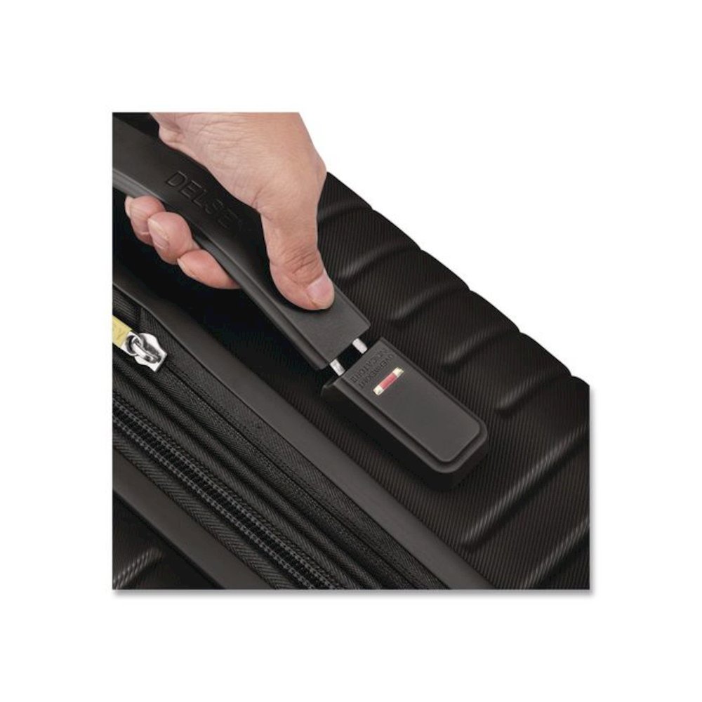 Cruise 3.0 24" Hardside Suitcase, 17.5 x 11.25 x 26.75, Black. Picture 5