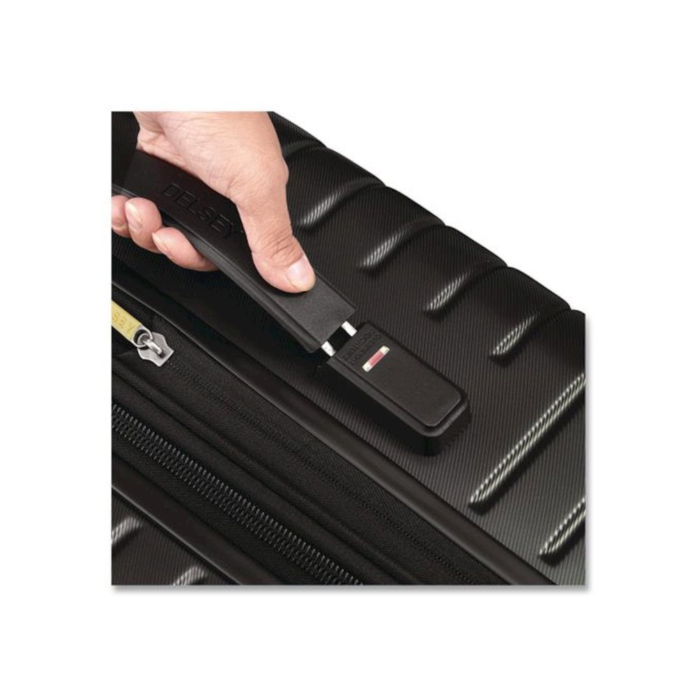 Cruise 3.0 28" Hardside Suitcase, 19.75 x 13 x 31.5, Black. Picture 6
