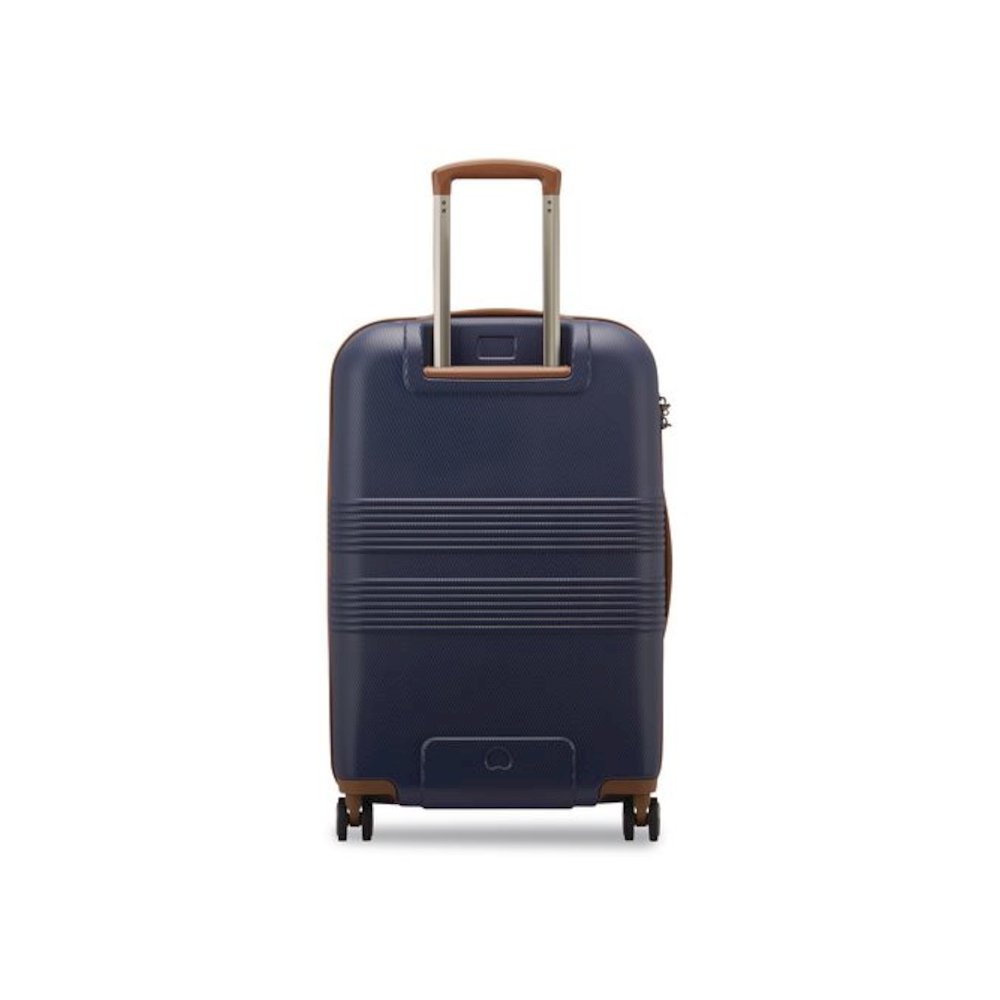 Flanerie 20" Hardside Carry-On Suitcase, 13.75 x 9.25 x 21.25, Navy. Picture 4