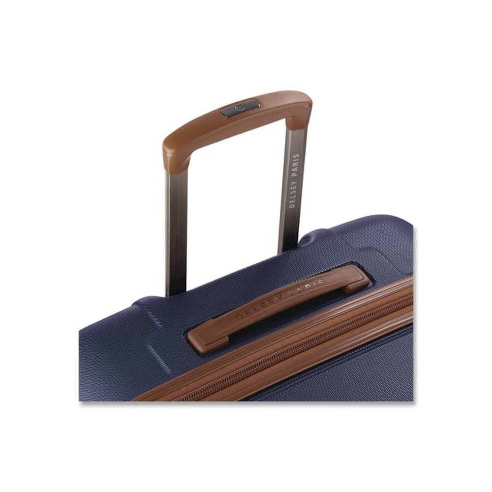 Flanerie 20" Hardside Carry-On Suitcase, 13.75 x 9.25 x 21.25, Navy. Picture 5