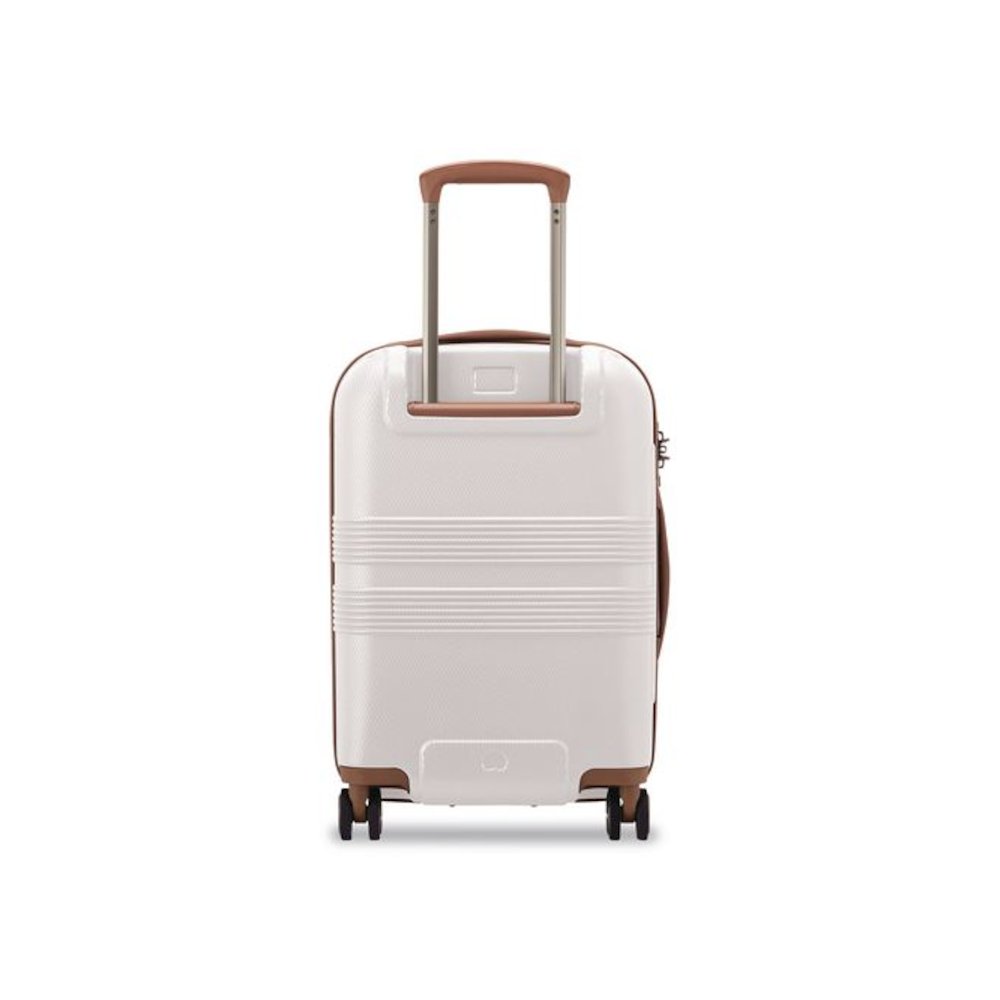 Flanerie 20" Hardside Carry-On Suitcase, 13.75 x 9.25 x 21.25, Champagne. Picture 4