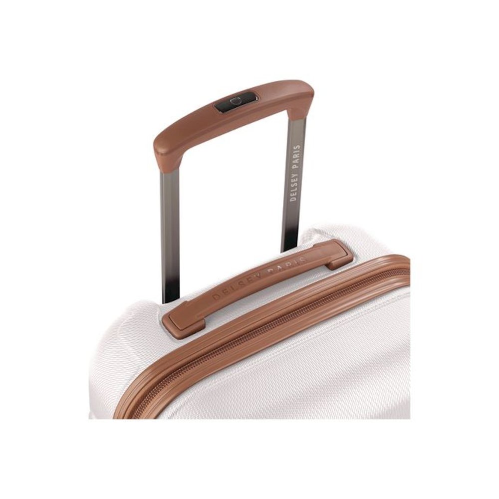 Flanerie 20" Hardside Carry-On Suitcase, 13.75 x 9.25 x 21.25, Champagne. Picture 5