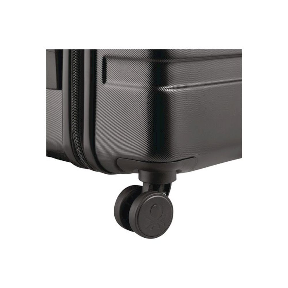 United Colors of Benetton x DELSEY PARIS NOW! 23" Hardside Spinner, 18 x 11 x 26, Black. Picture 7