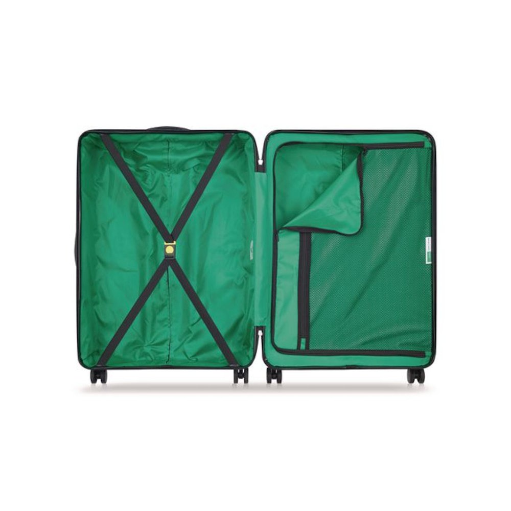 United Colors of Benetton x DELSEY PARIS NOW! 27" Hardside Spinner Suitcase, 20 x 11.5 x 30, Light Blue. Picture 3