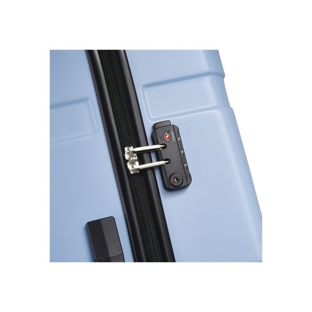 United Colors of Benetton x DELSEY PARIS NOW! 27" Hardside Spinner Suitcase, 20 x 11.5 x 30, Light Blue. Picture 6