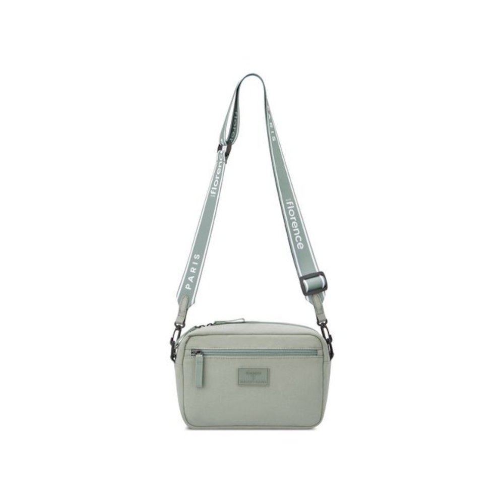 Florence by Mills Free-Spirit Crossbody Bag, 9.5" x 3.25" x 6", Sage Green. Picture 6