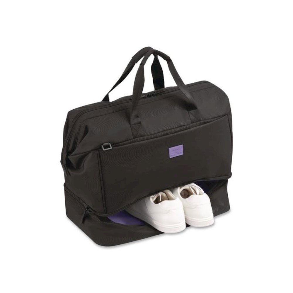 Florence by Mills x DELSEY PARIS Chillout Weekender Bag, 10 x 22.5 x 14.5, Black. Picture 3