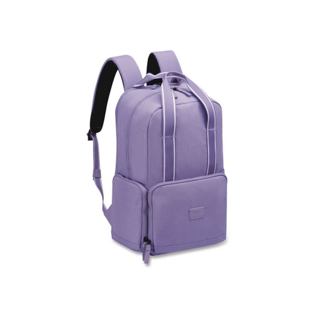 Florence by Mills Carefree Carry Laptop Backpack, Fits Devices Up to 16.9", 12.5 x 7.25 x 17.5, Lavender. Picture 1