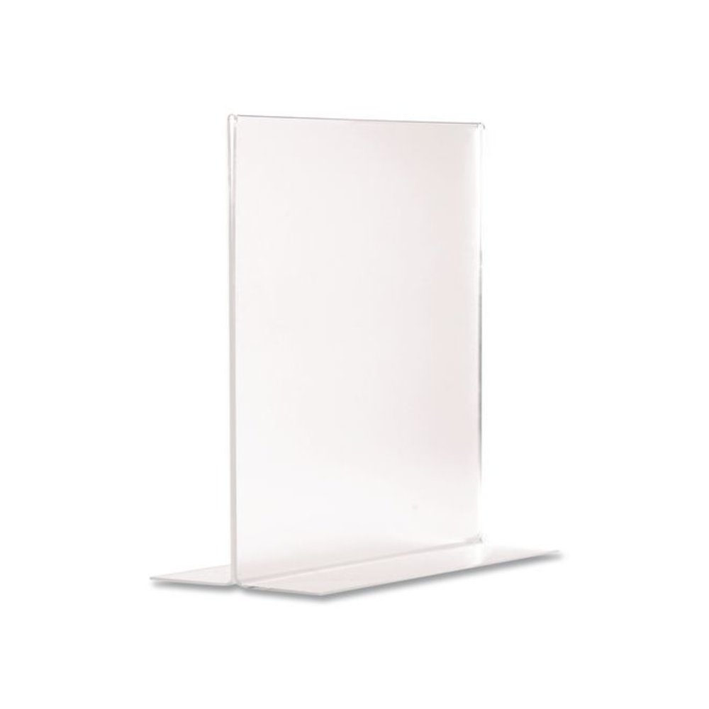 Double-Sided Sign Holder, 8.5 x 11 Insert. Picture 1