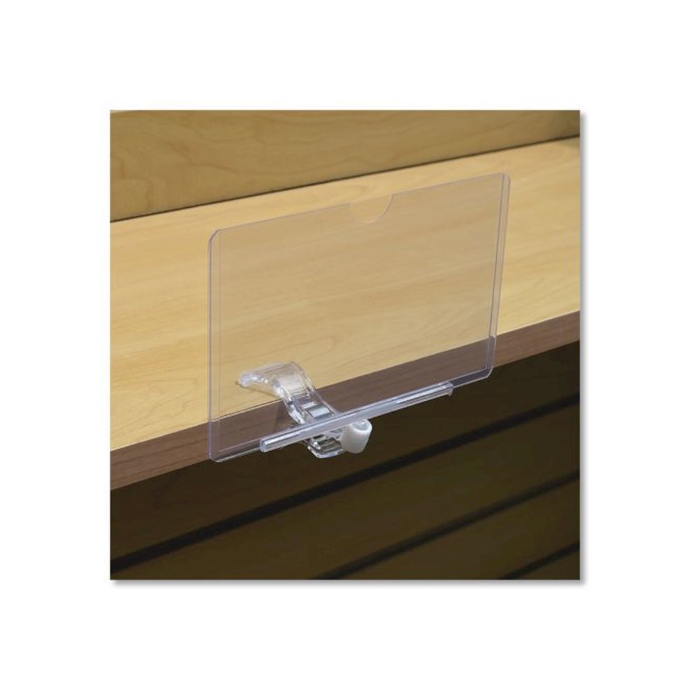 Swivel Clip Signs, Clear, 3/Pack. Picture 2