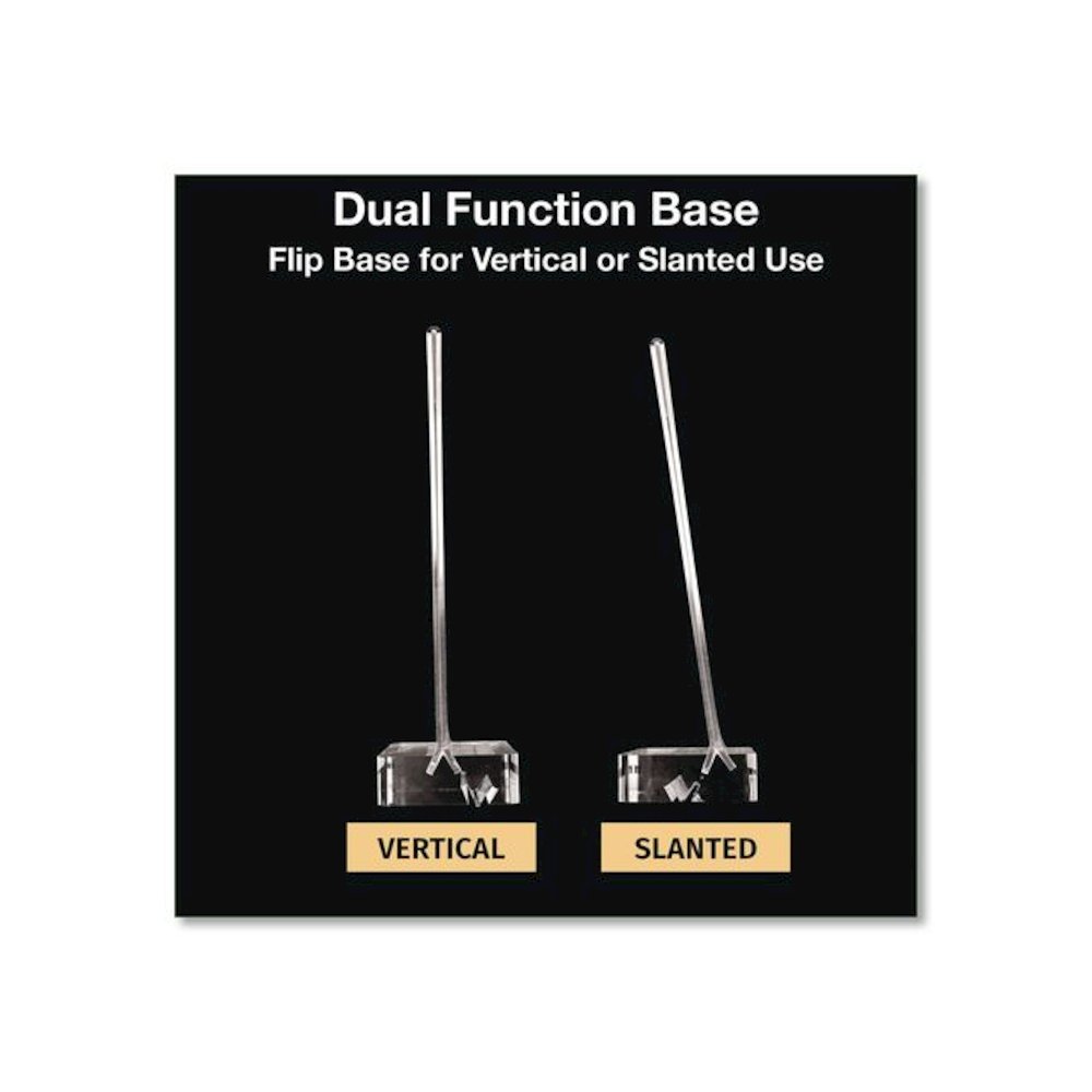 Acrylic Sign Holder with Dual Function Base, 5 x 7 Insert. Picture 2