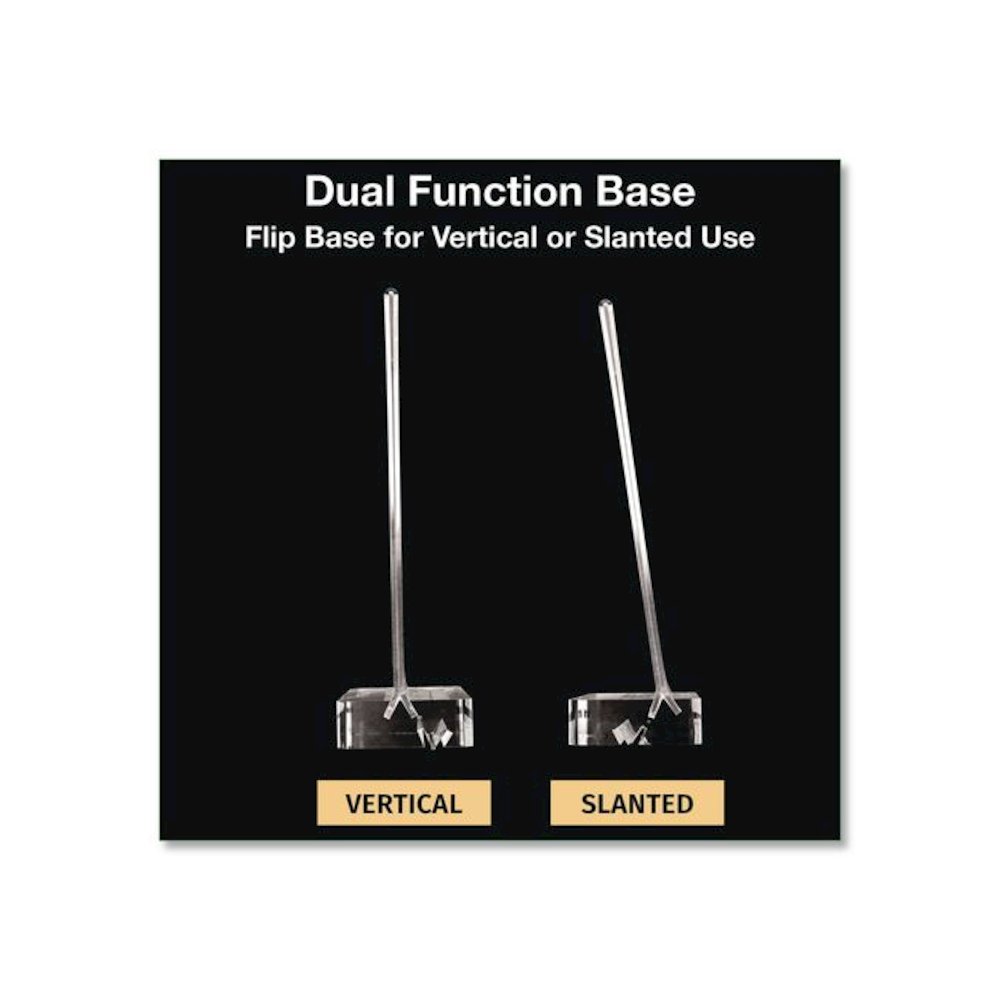 Acrylic Sign Holder with Dual Function Base, 8.5 x 11 Insert. Picture 2