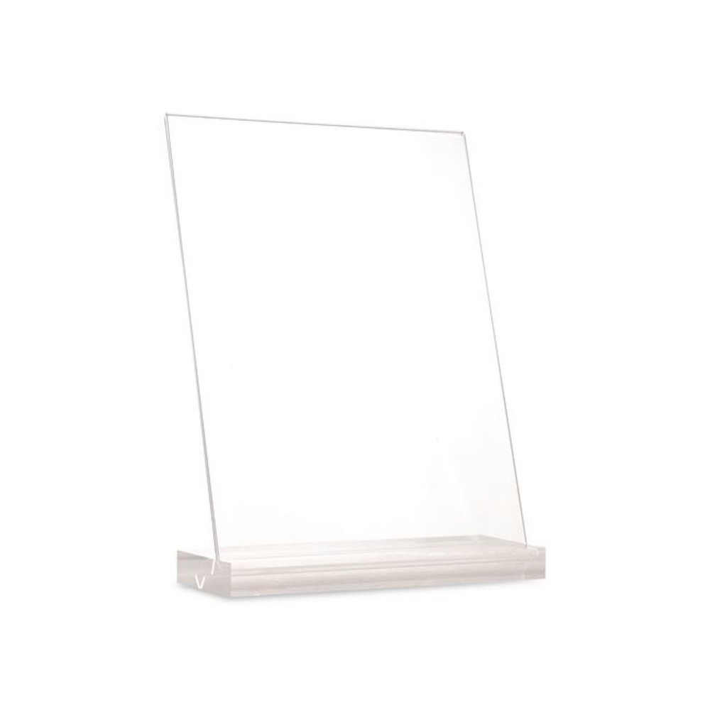 Acrylic Sign Holder with Dual Function Base, 8.5 x 11 Insert. Picture 6