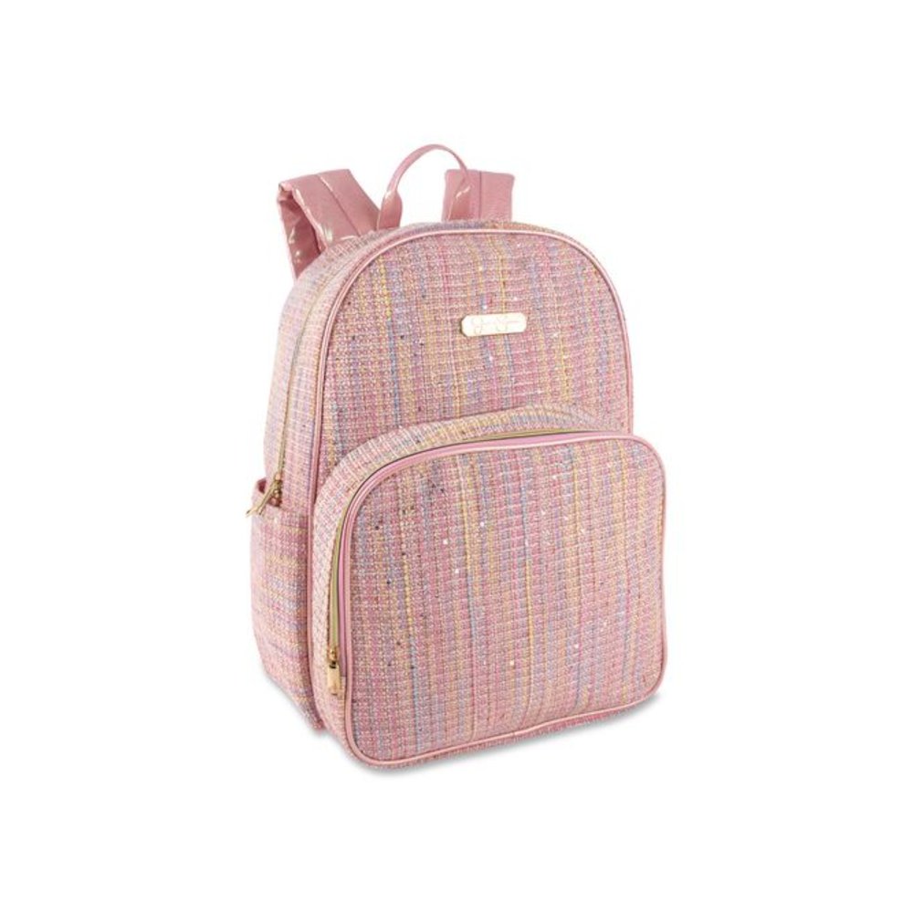 Laptop Backpack, Fits Devices Up to 16", 12.5 x 6 x 17, Pink. Picture 2