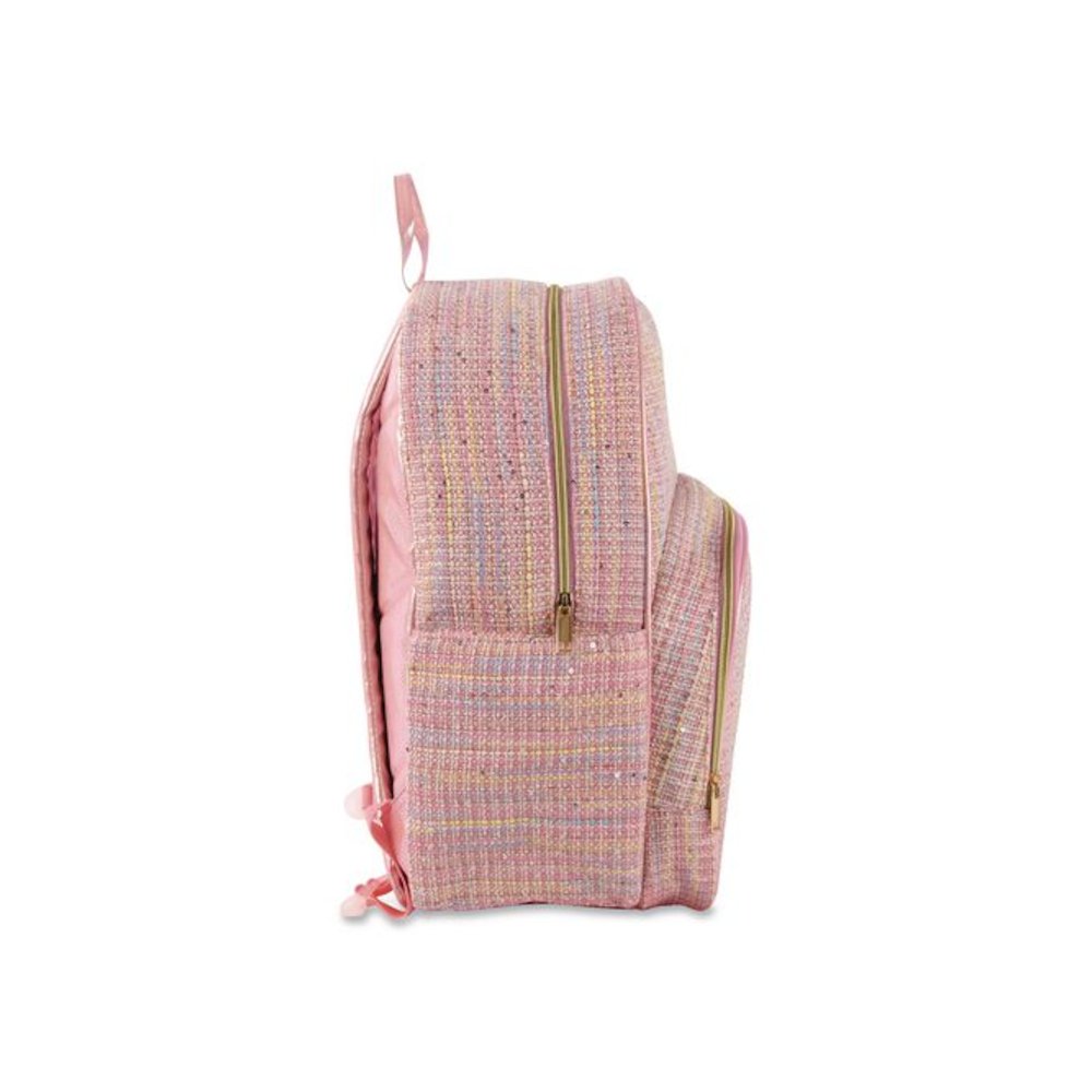 Laptop Backpack, Fits Devices Up to 16", 12.5 x 6 x 17, Pink. Picture 3