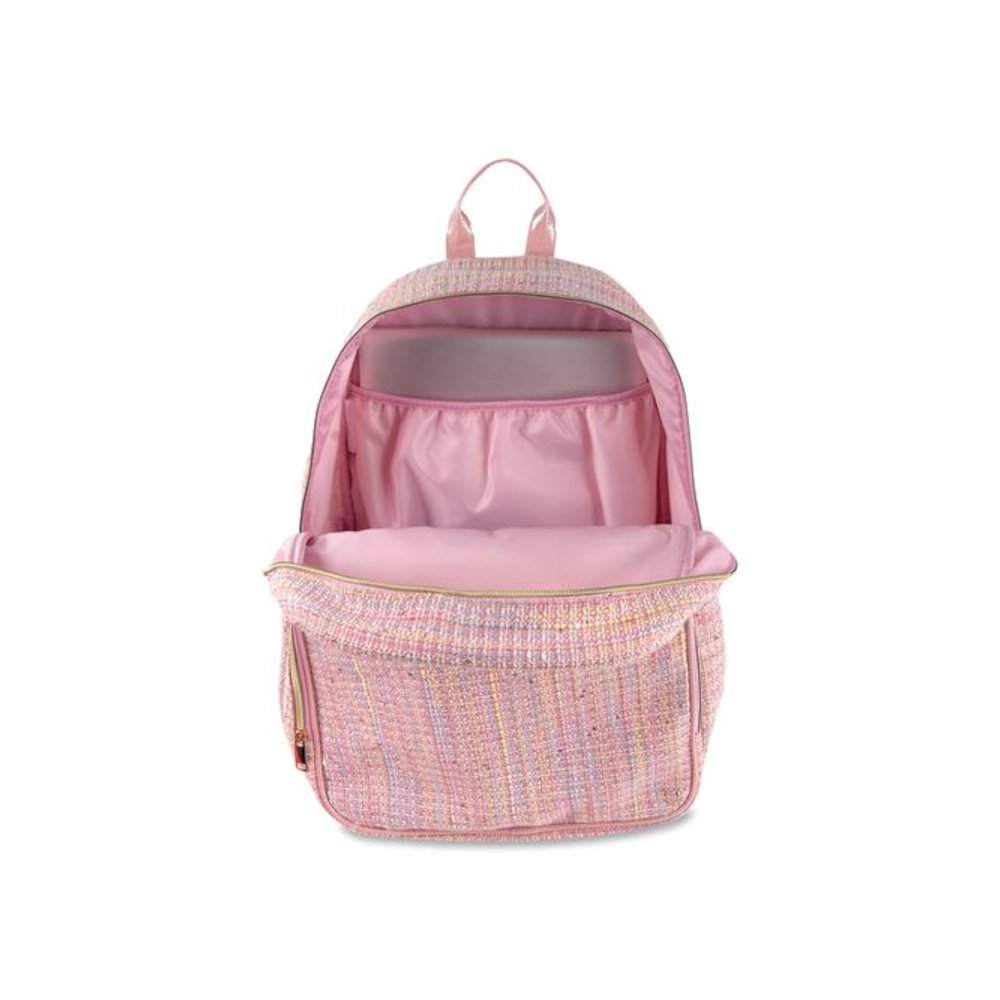 Laptop Backpack, Fits Devices Up to 16", 12.5 x 6 x 17, Pink. Picture 6