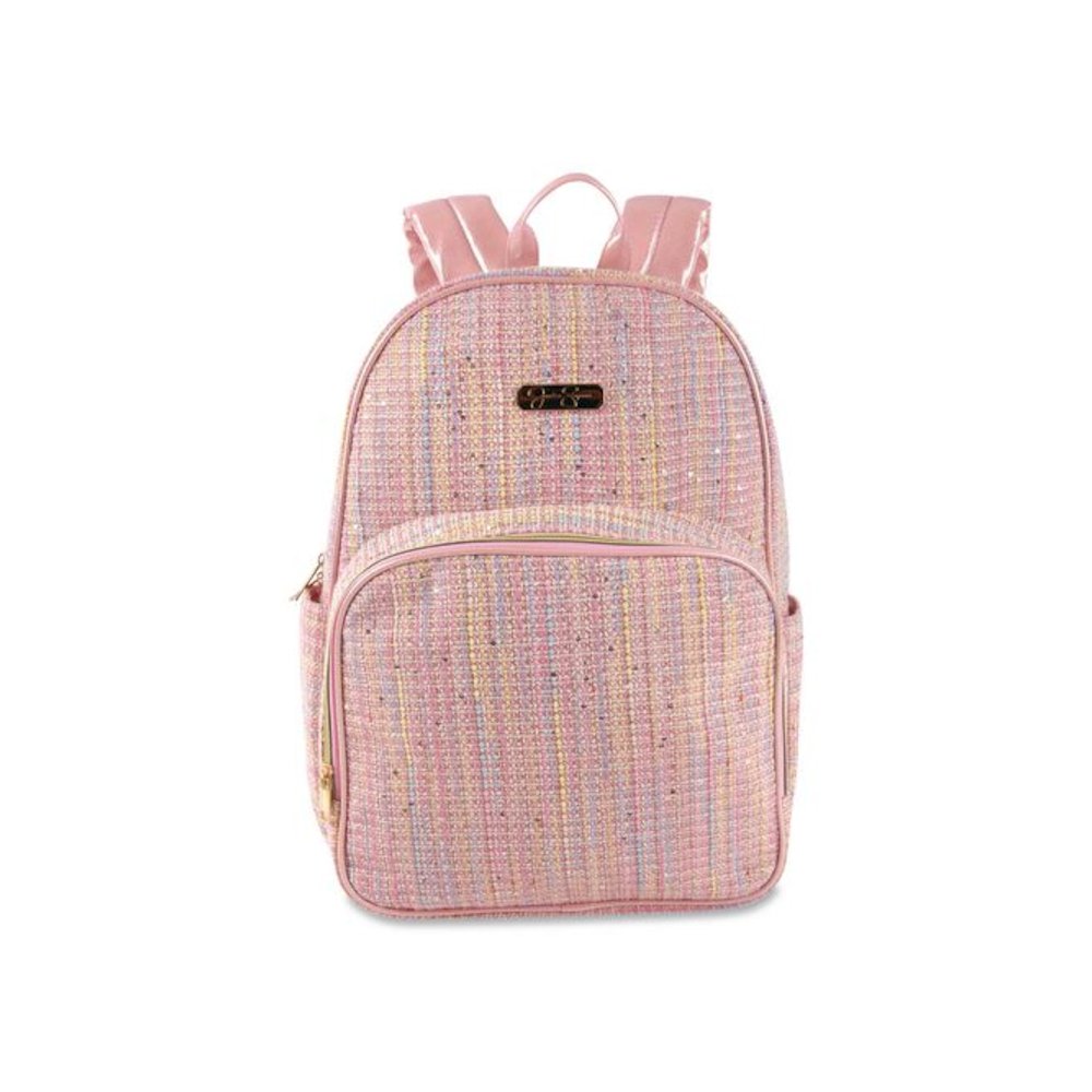 Laptop Backpack, Fits Devices Up to 16", 12.5 x 6 x 17, Pink. Picture 1
