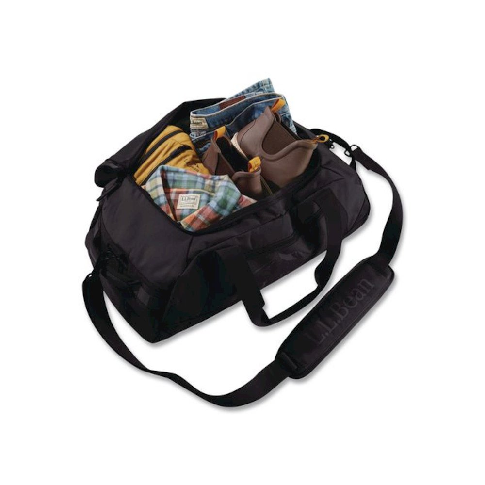 Adventure 22" Polyester Carry-On Travel Duffel, 22 x 13 x 9, Black. Picture 5