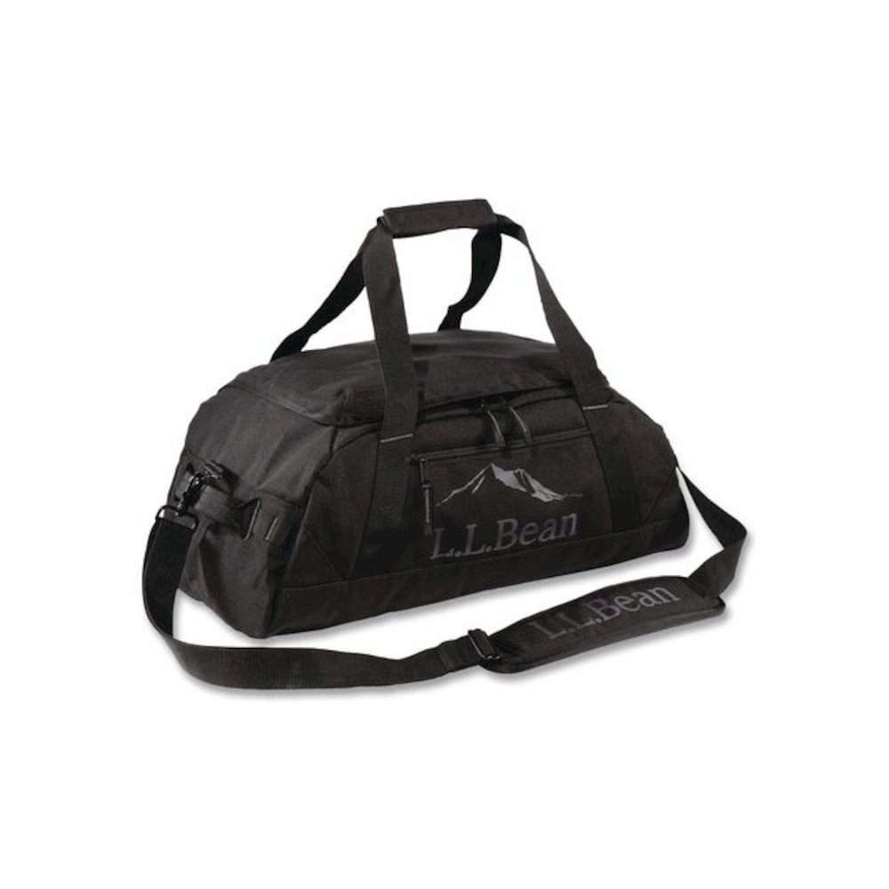 Adventure 22" Polyester Carry-On Travel Duffel, 22 x 13 x 9, Black. Picture 1