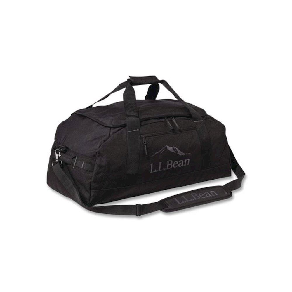 Adventure 27" Polyester Travel Duffel, 27 x 15 x 12.5, Black. Picture 1