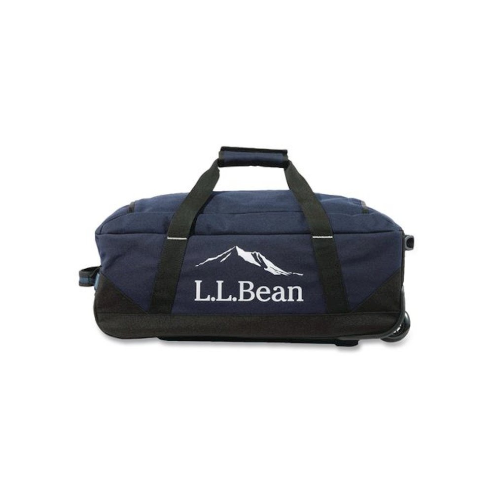 Adventure 22" Polyester Telescoping Carry-On Travel Duffel with Wheels, 22 x 12 x 9, Navy. Picture 3