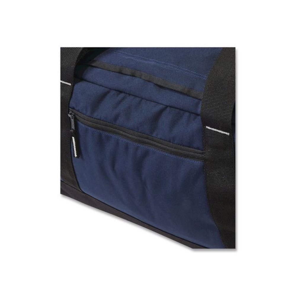 Adventure 22" Polyester Telescoping Carry-On Travel Duffel with Wheels, 22 x 12 x 9, Navy. Picture 6