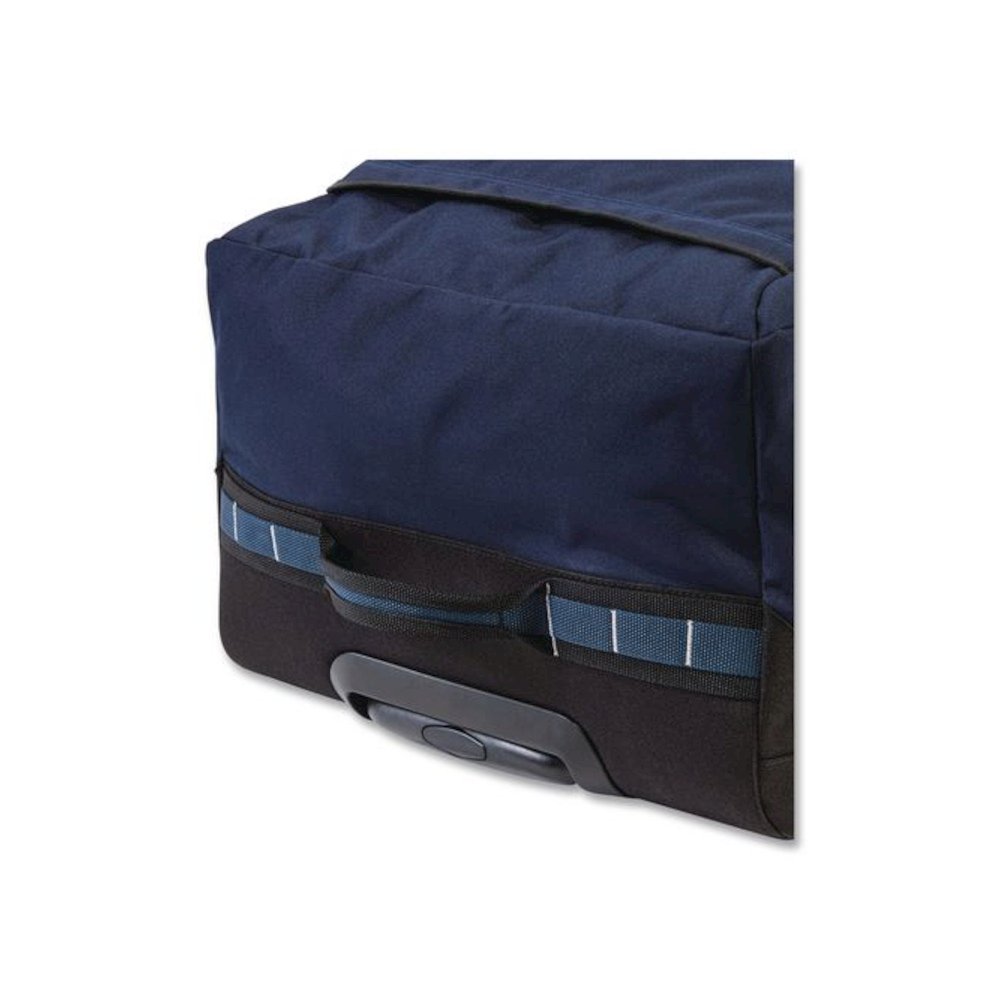 Adventure 22" Polyester Telescoping Carry-On Travel Duffel with Wheels, 22 x 12 x 9, Navy. Picture 8