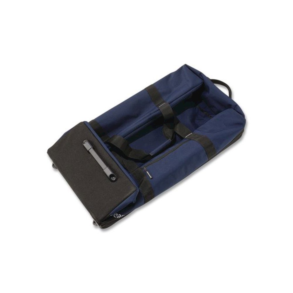 Adventure 22" Polyester Telescoping Carry-On Travel Duffel with Wheels, 22 x 12 x 9, Navy. Picture 9