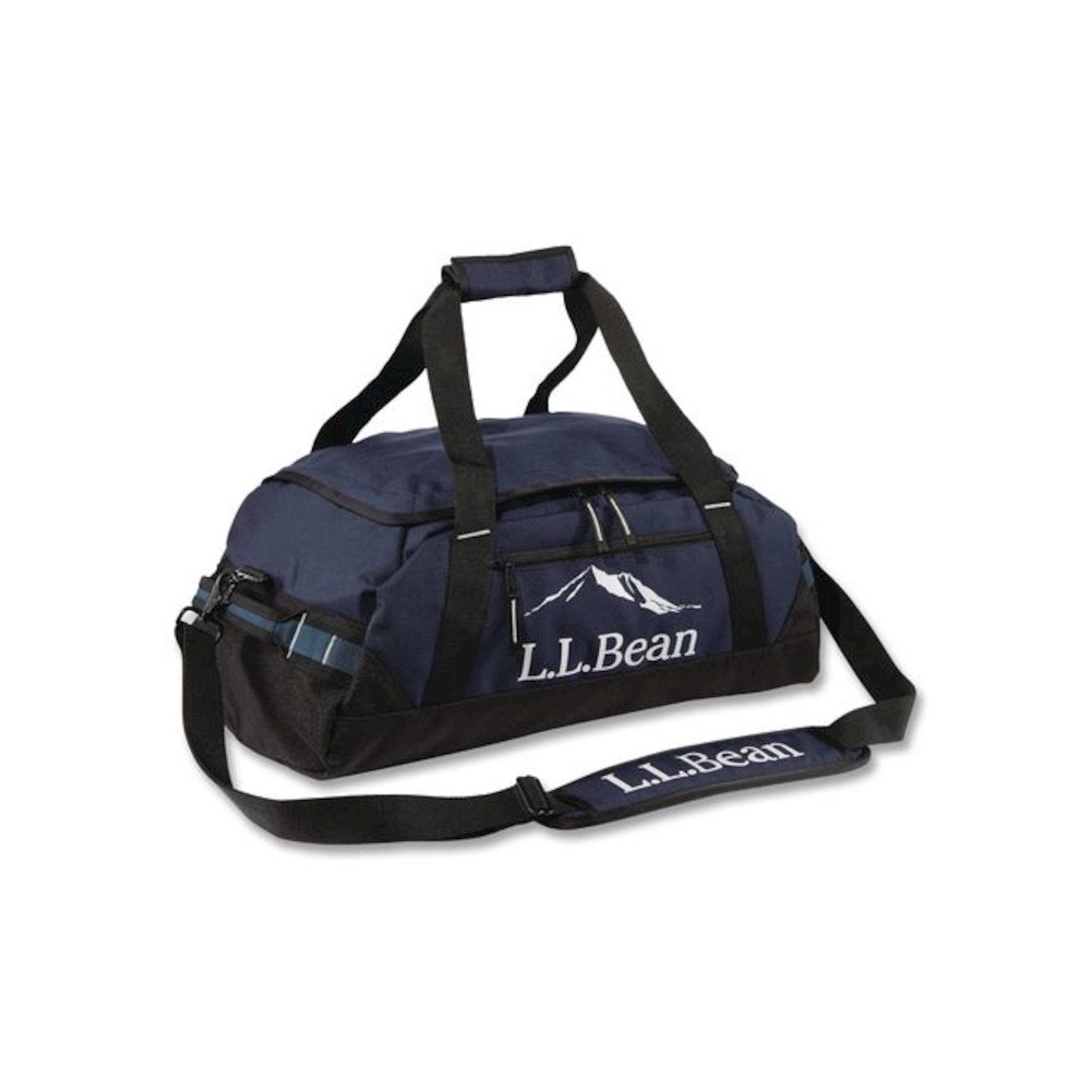 Adventure 22" Polyester Carry-On Travel Duffel, 22 x 13 x 9, Navy. Picture 1