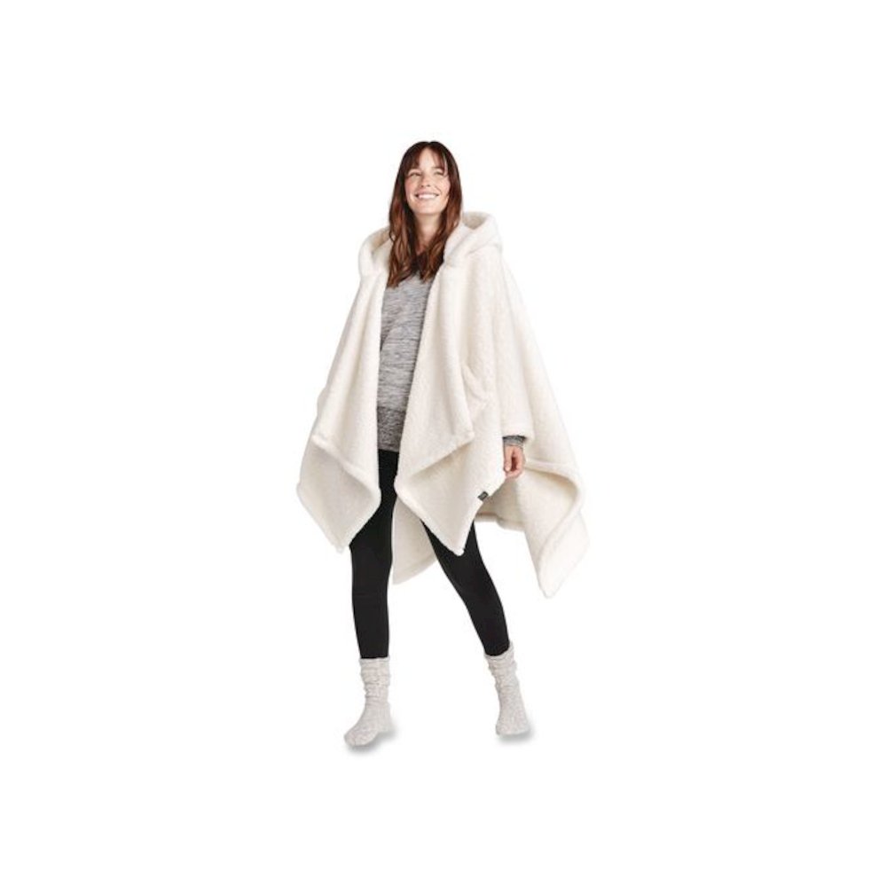 Cozy Sherpa Wearable Throw, 58 x 60, Cream. Picture 2