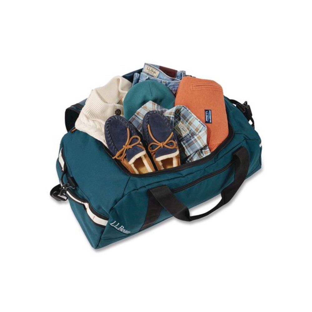 Adventure 22" Polyester Carry-On Travel Duffel, 22 x 13 x 9, Deep Admiral Blue. Picture 8