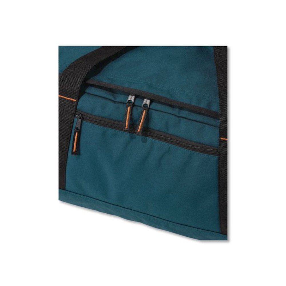Adventure 22" Polyester Carry-On Travel Duffel, 22 x 13 x 9, Deep Admiral Blue. Picture 9