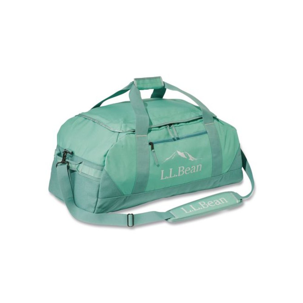 Adventure 27" Polyester Travel Duffel, 27 x 15 x 12.5, Soft Juniper/Mineral Blue. Picture 1