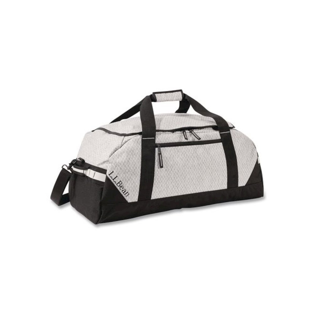 Adventure 27" Polyester Travel Duffel, 27 x 15 x 12.5, Heather Gray Diamond. Picture 2