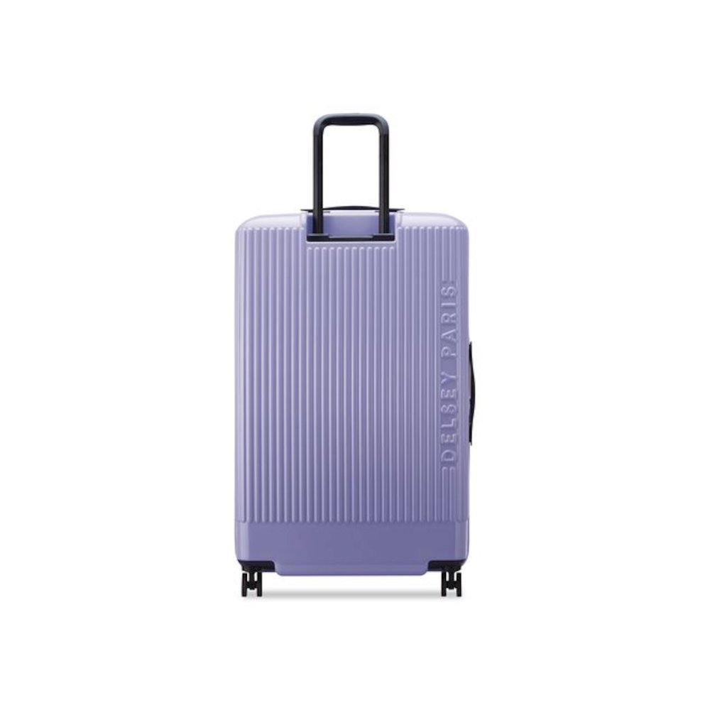 Florence by Mills x DELSEY PARIS Spin Me Away 29" Hardside Suitcase, 19.5 x 12.5 x 31.25, Lavender. Picture 4